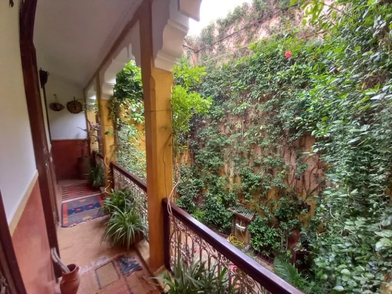 1 étage le Patio d'un riad a marrakech au coeur de la médina
