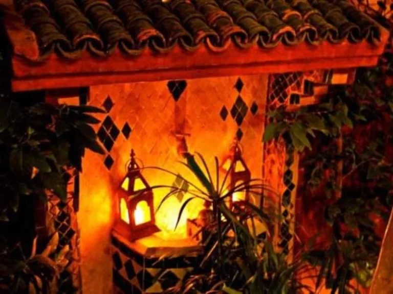 RDC de Patio de riad a marrakech