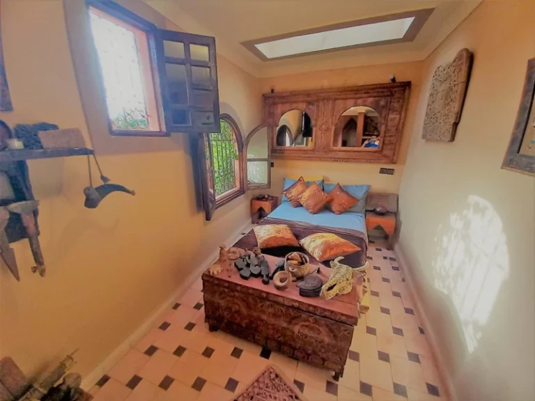 suite Ethnique, riad à marrakech, lit double